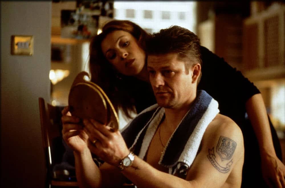 Sean Bean and Alex Kingston in Essex Boys