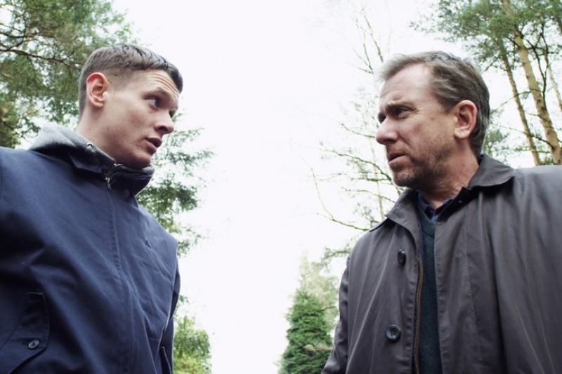 Jack O'Connell and Tim Roth in The Liability