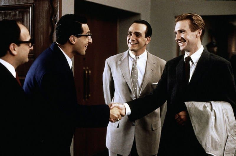 John Turturro, Hank Azaria and Ralph Fiennes in Quiz Show