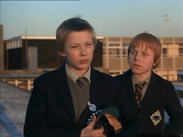 Peter Clark and Richard Thomas in Bloody Kids