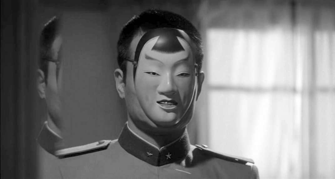A flashback sequence from Mishima