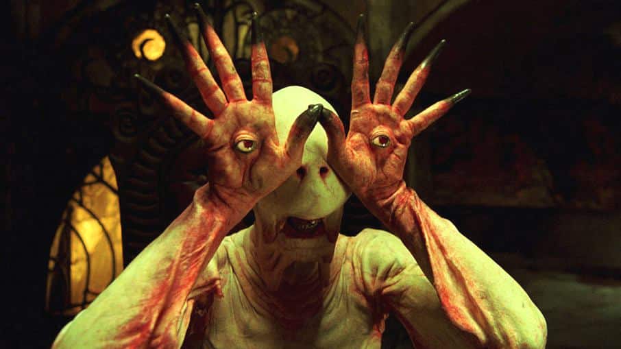 Doug Jones as the pale man in Pan's Labyrinth