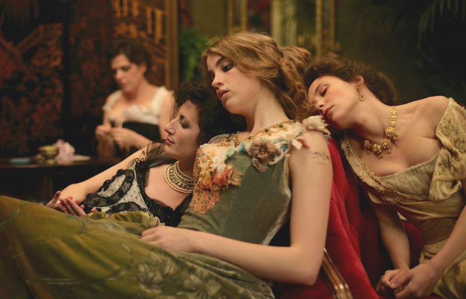 Alice Barnole, Céline Sallette and Jasmine Trinca in House of Tolerance