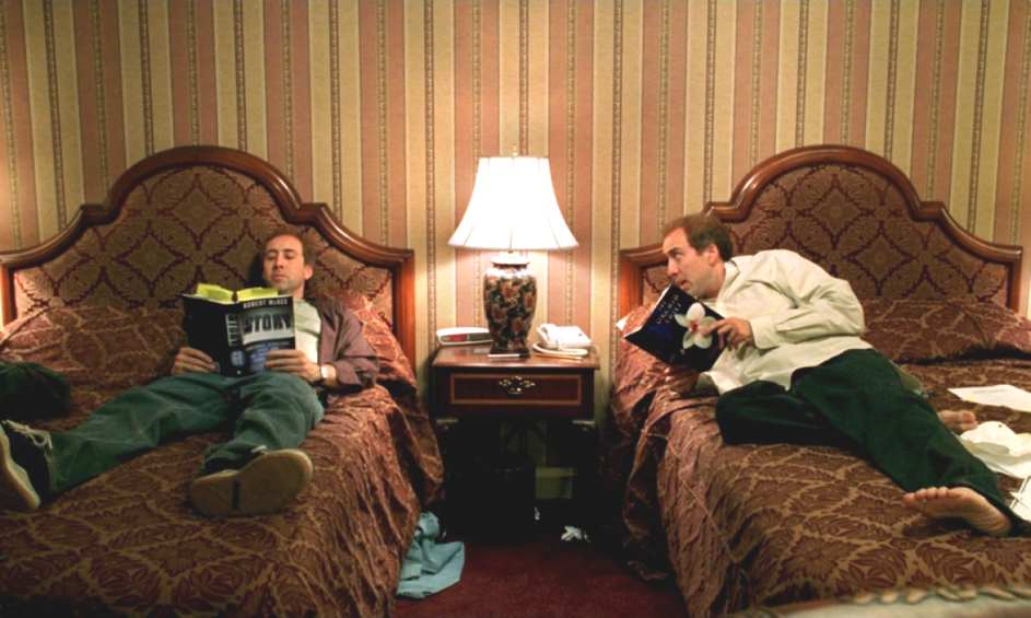 Nicolas Cage as Charlie and Donald Kaufman
