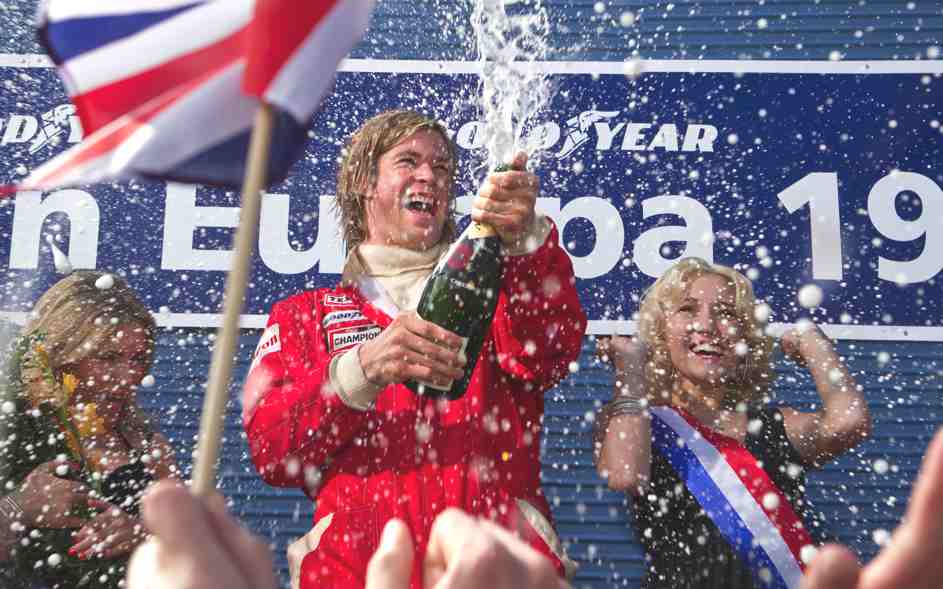 Chris Hemsworth as James Hunt