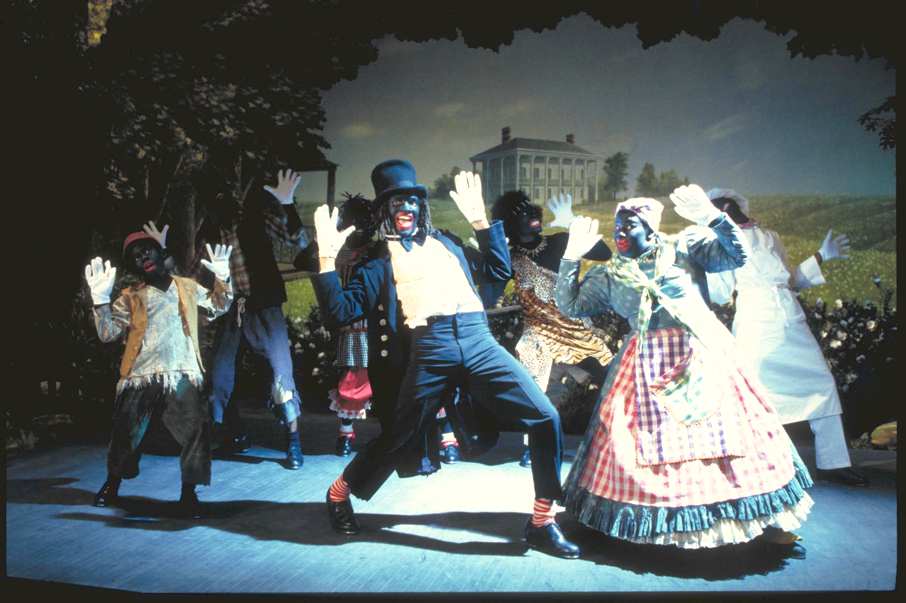 Savion Glover and Tyheesha Collins in Bamboozled