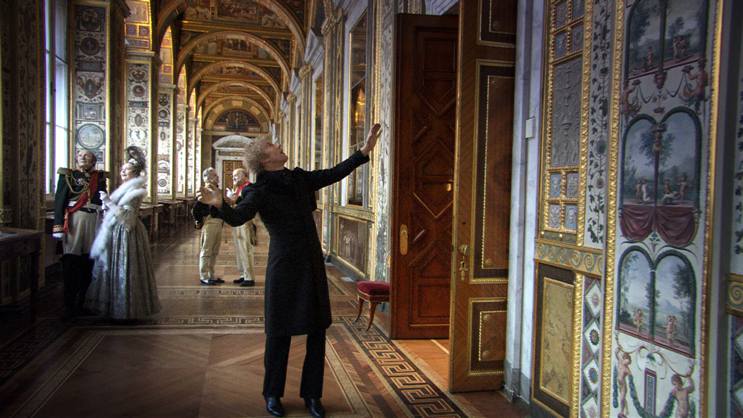 Sergey Dreyden as the Marquis in Aleksandr Sokurov's Russian Ark