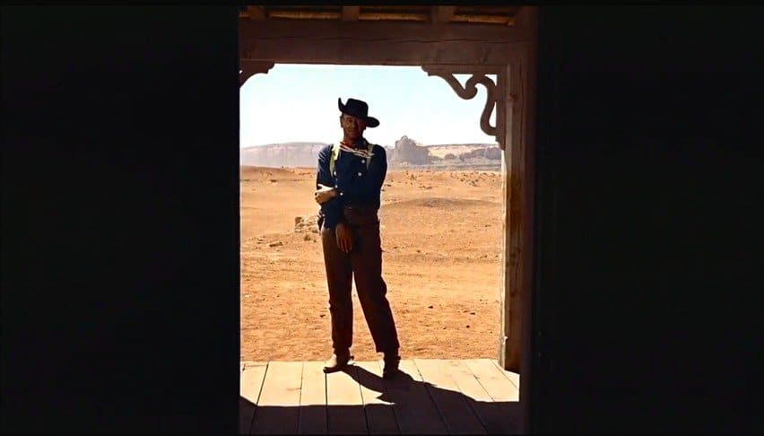 John Wayne in The Searchers