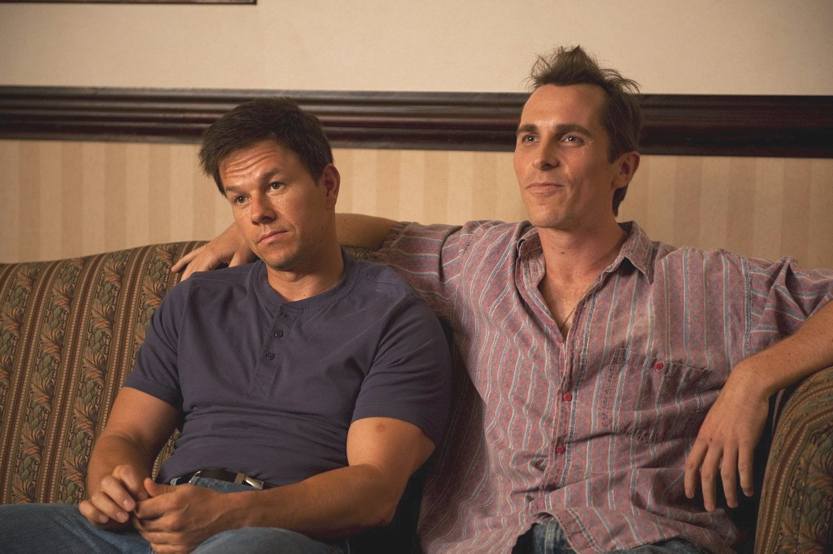 Mark Wahlberg and Christian Bale in The Fighter
