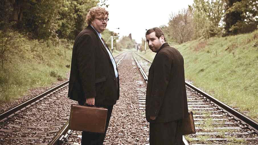 Andrew Buckley and Will Adamsdale in Skeletons