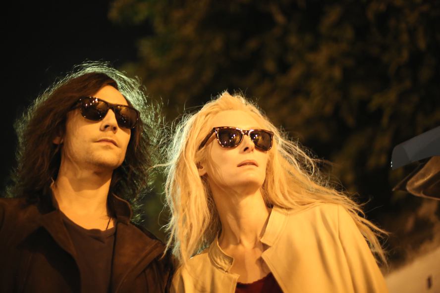 Tom Hiddleston and Tilda Swinton in Only Lovers Left Alive