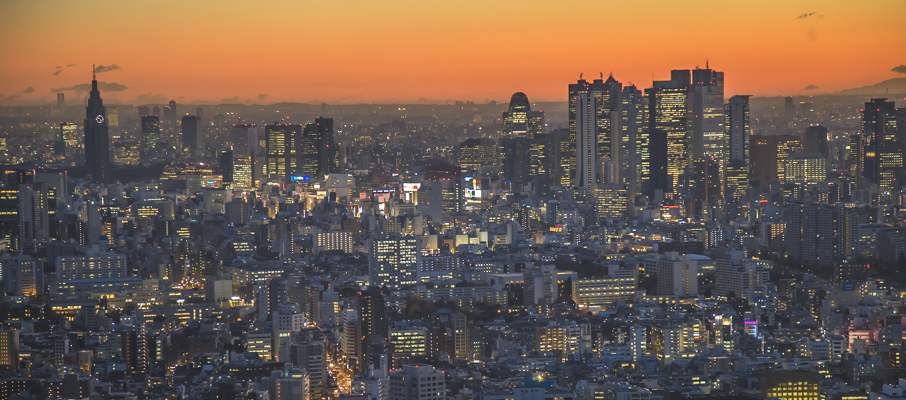 Downtown Tokyo