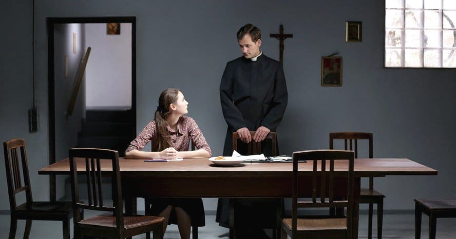 1. Jesus is condemned to death – Lea Van Acken and Florian Stetter in Stations of the Cross