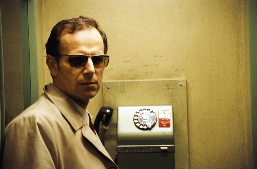 Charles Berling as film director Georges Figon in I Saw Ben Barka Get Killed