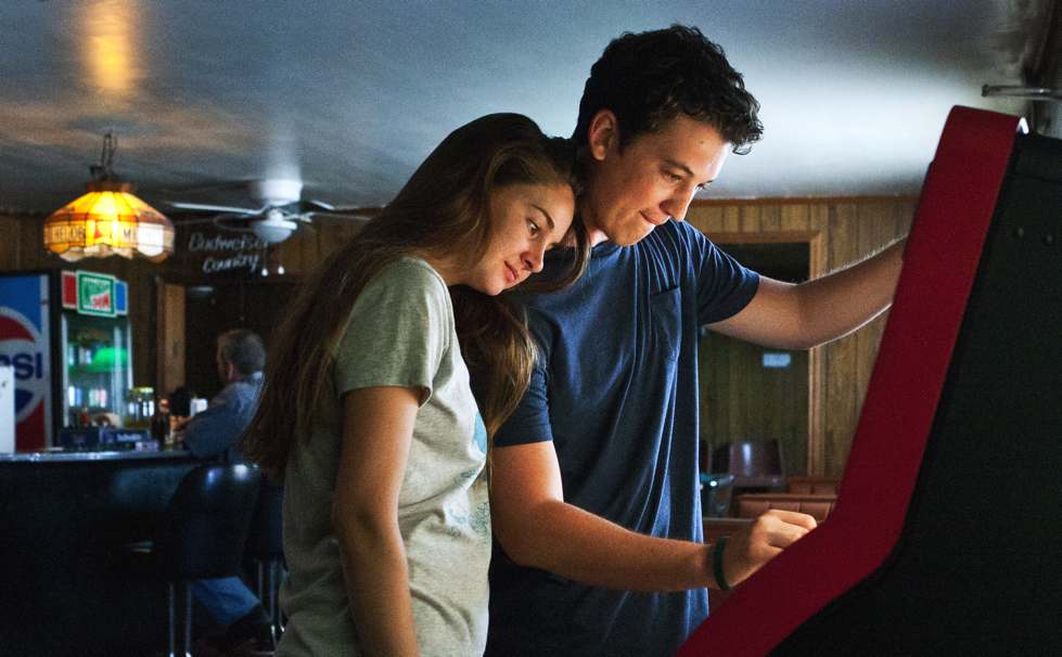 Shailene Woodley and Miles Teller in The Spectacular Now