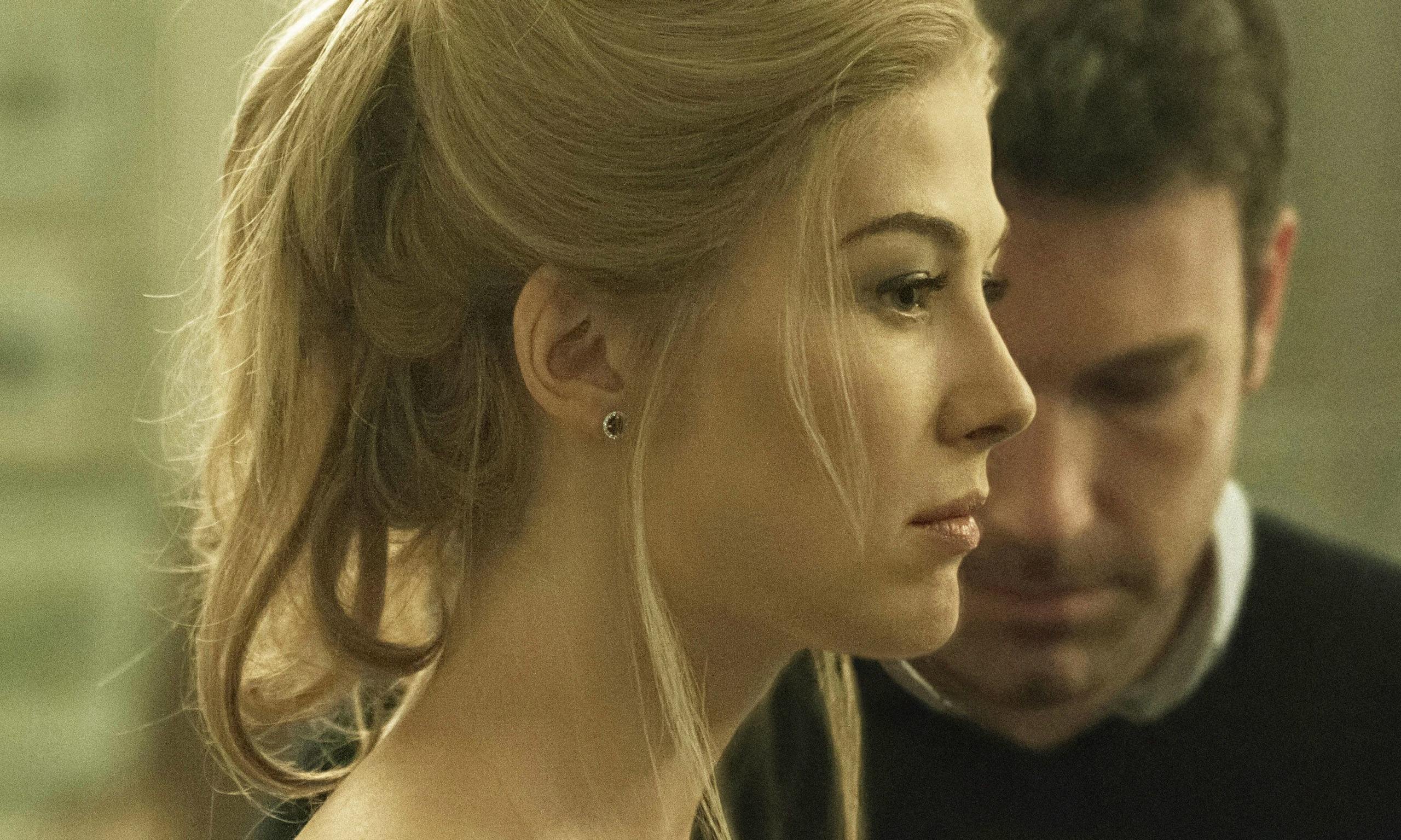 Rosamund PIke and Ben Affleck in Gone Girl