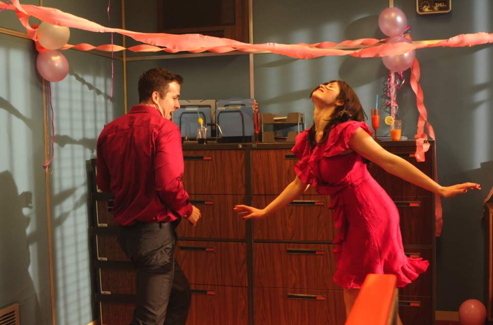 Ryan Reynolds and Gemma Arterton in The Voices