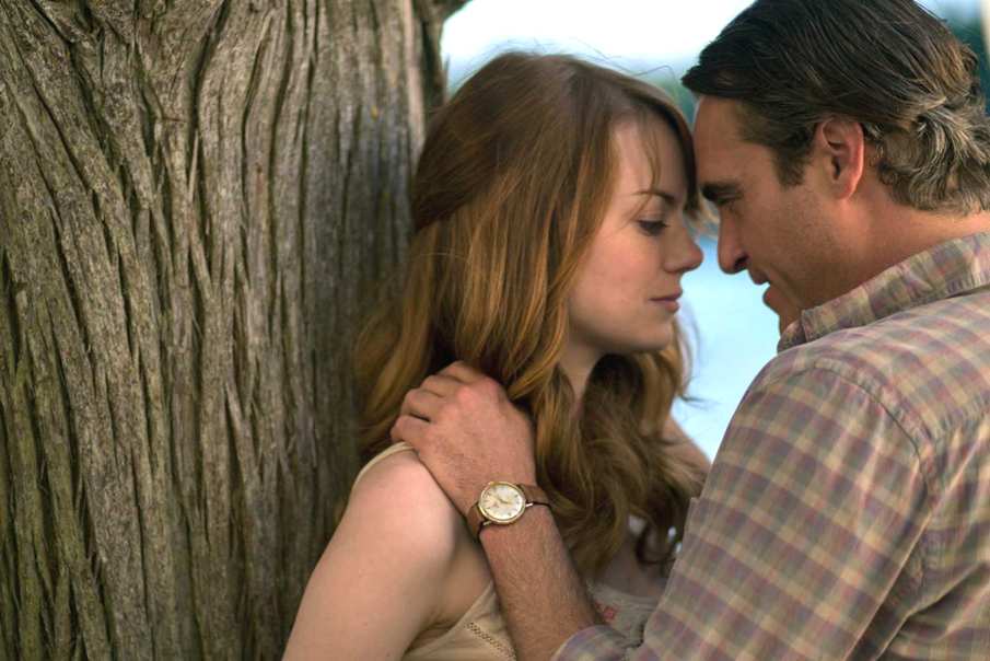 Emma Stone and Joaquin Phoenix in Irrational Man