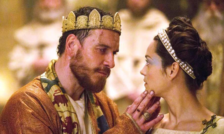 Michael Fassbender and Marion Cotillard in Macbeth