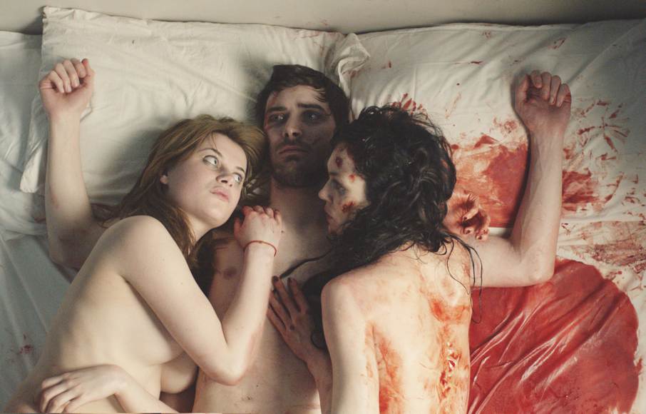 Abigail Hardingham, Cian Barry and Fiona O'Shaughnessy in Nina Forever