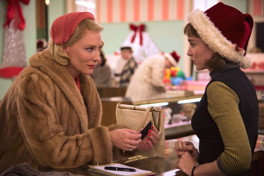 Cate Blanchett and Rooney Mara in Carol