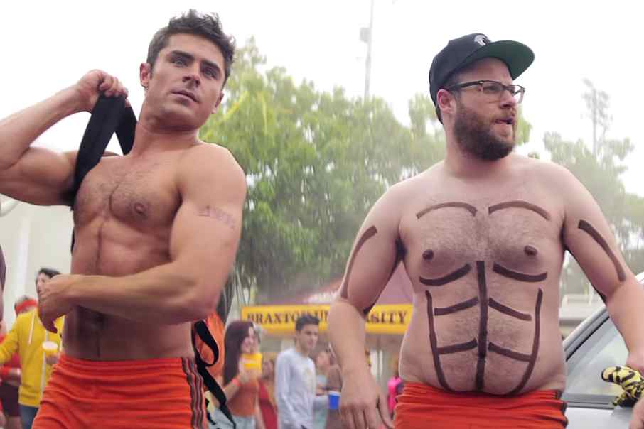 Zac Efron and Seth Rogen