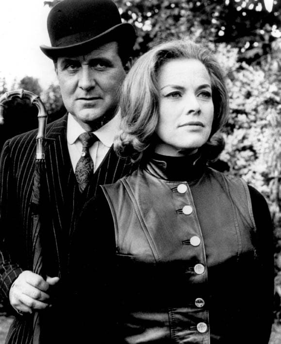 Patrick Macnee and Honor Blackman publicity shot