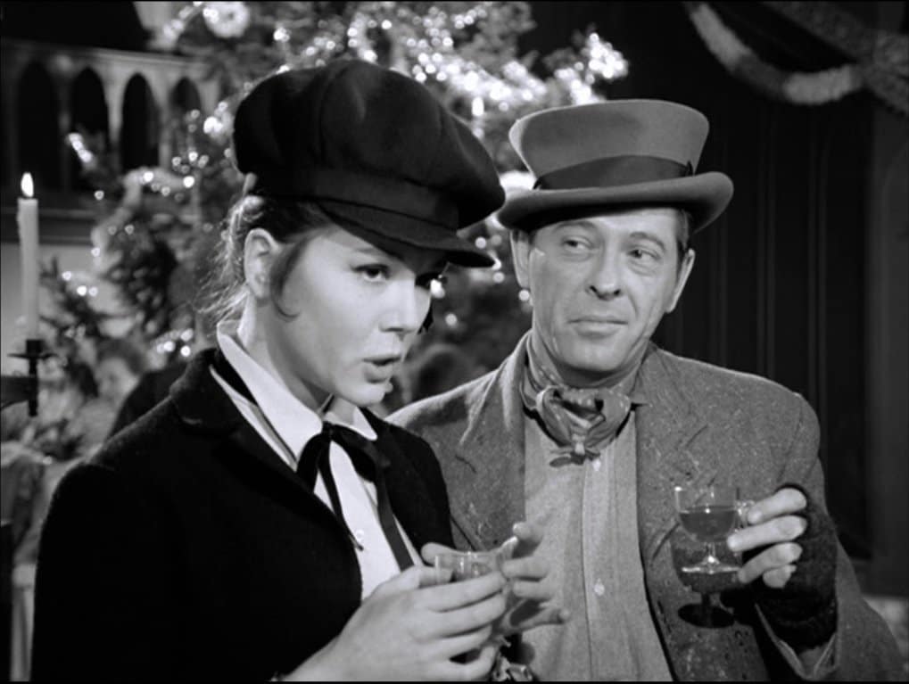 Diana Rigg and Edwin Richfield