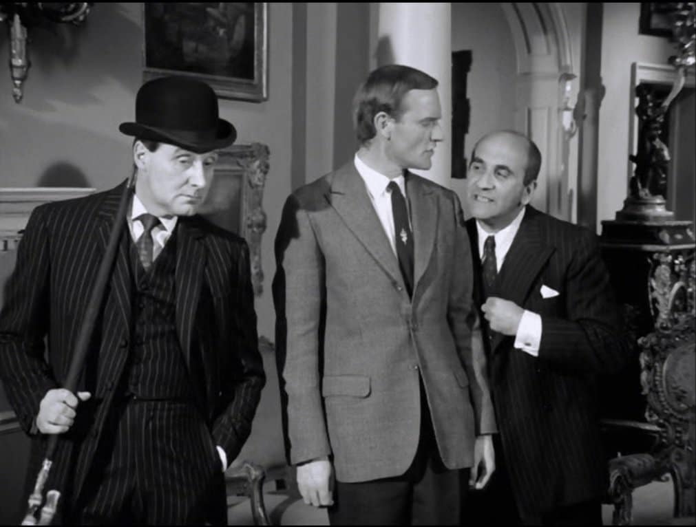 Patrick Macnee, Julian Glover, Warren Mitchell