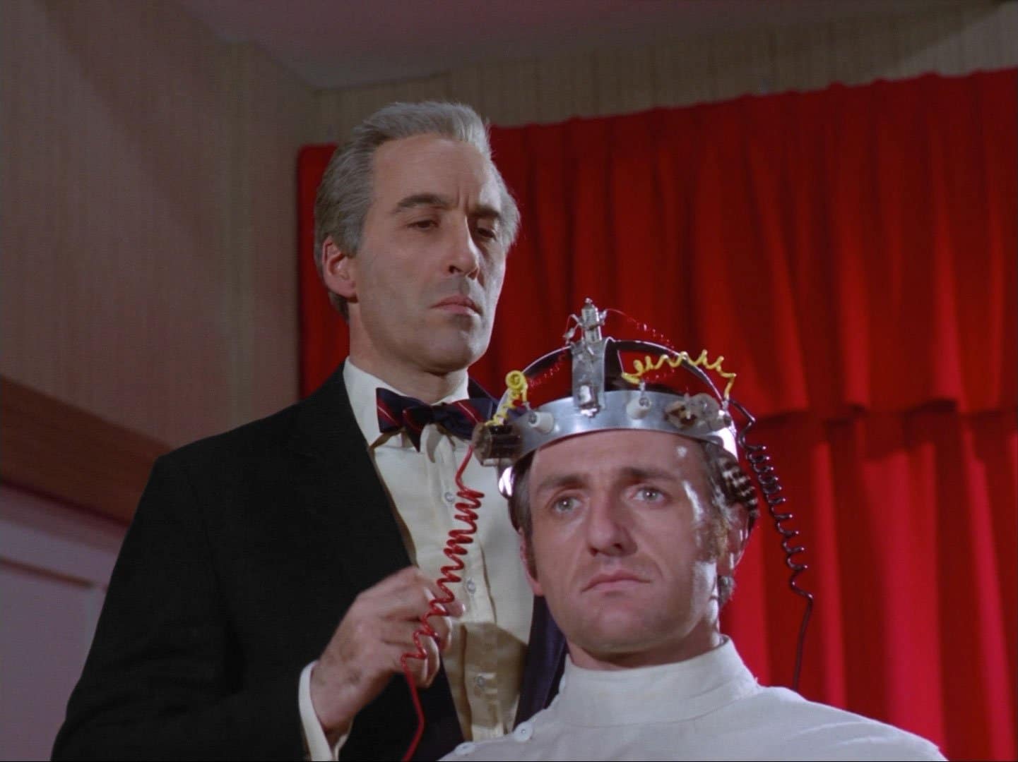 Professor Stone works on a victim