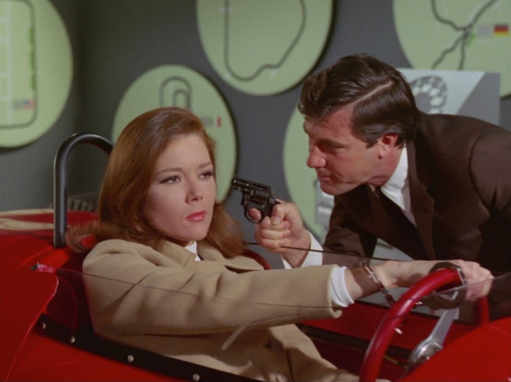 Diana Rigg and Normal Bowler